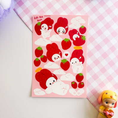 Fifi the Bun Sticker Sheet